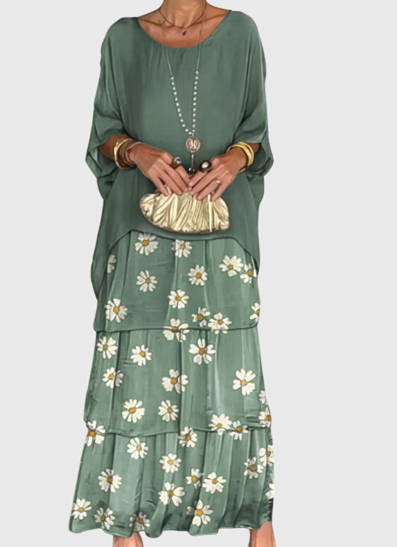 Mariah™ | Long and Flowing Elegant Dress