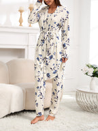 Kathy | Vintage Floral Pajama Set