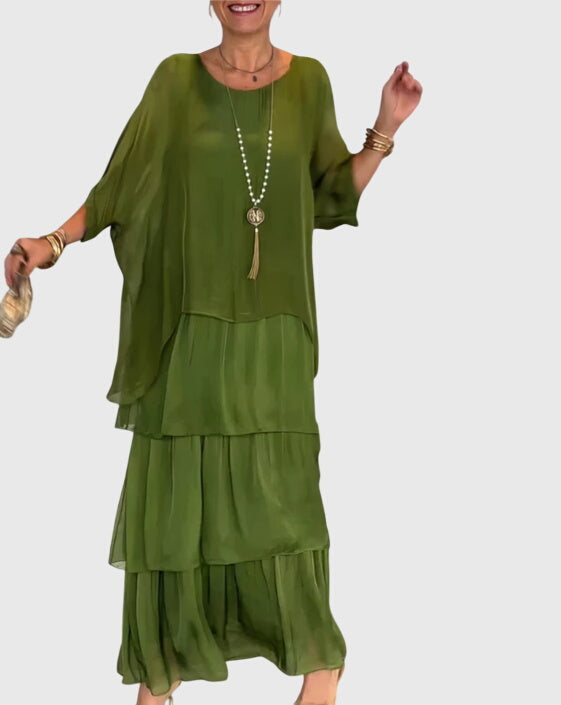 Mariah™ | Long and Flowing Elegant Dress