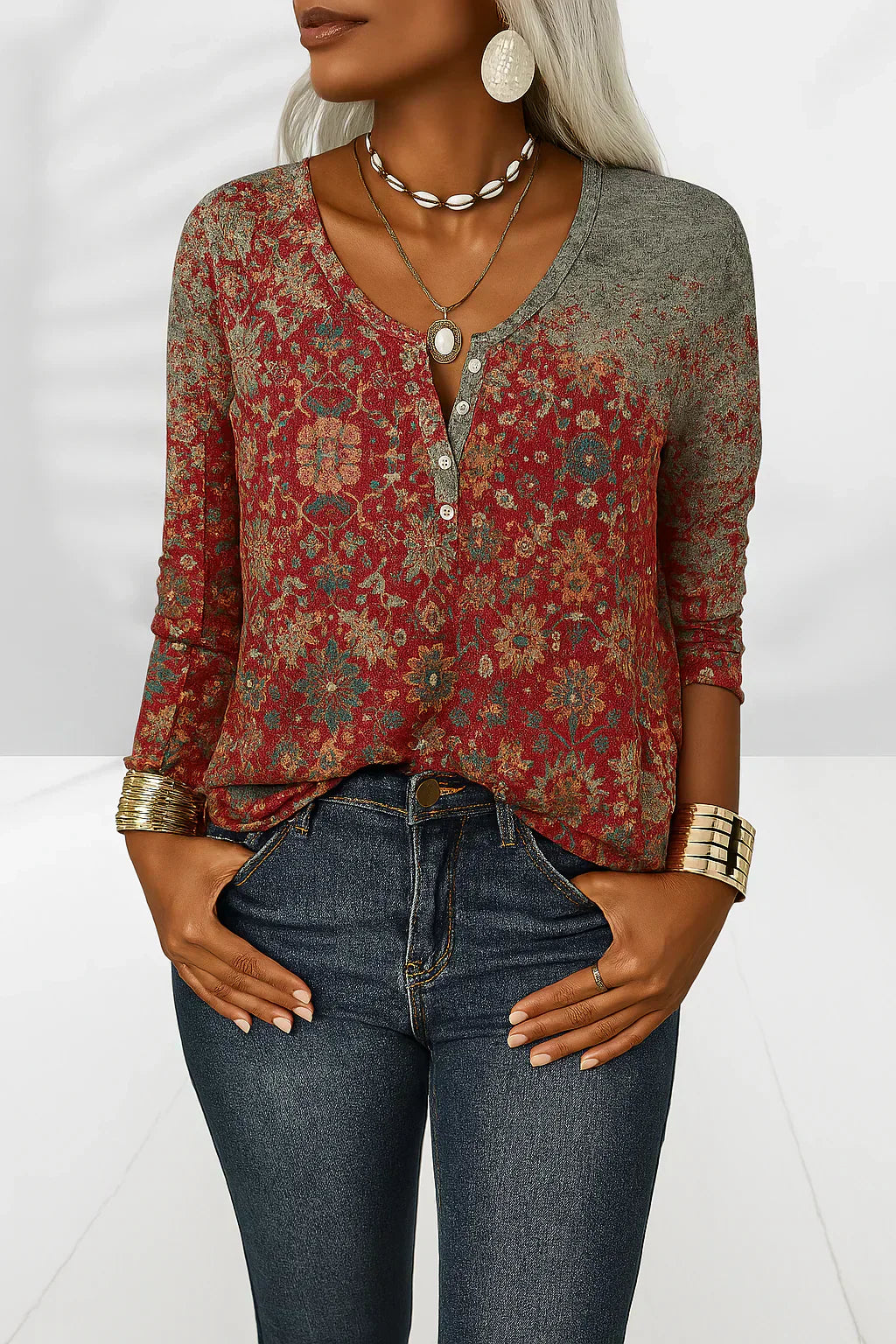 MAÉVA - CASUAL COTTON BLOUSE