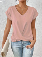 Carlinda | Elegant V-neck Top