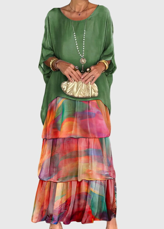 Mariah™ | Long and Flowing Elegant Dress