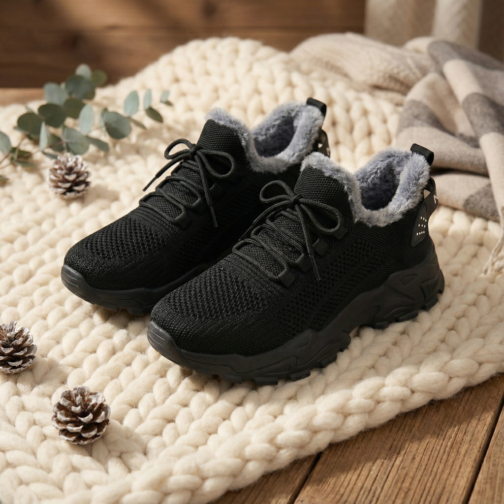 Margaret™ | Fleece Comfort Sneakers