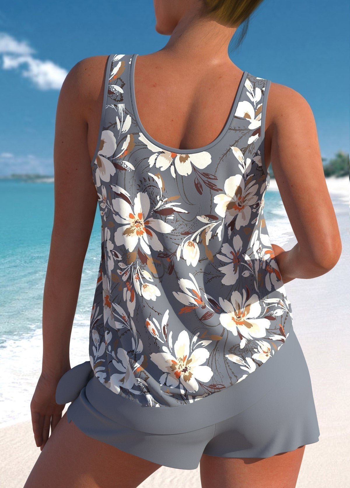 Helena™ | Stylish Floral Tankini Set for Women