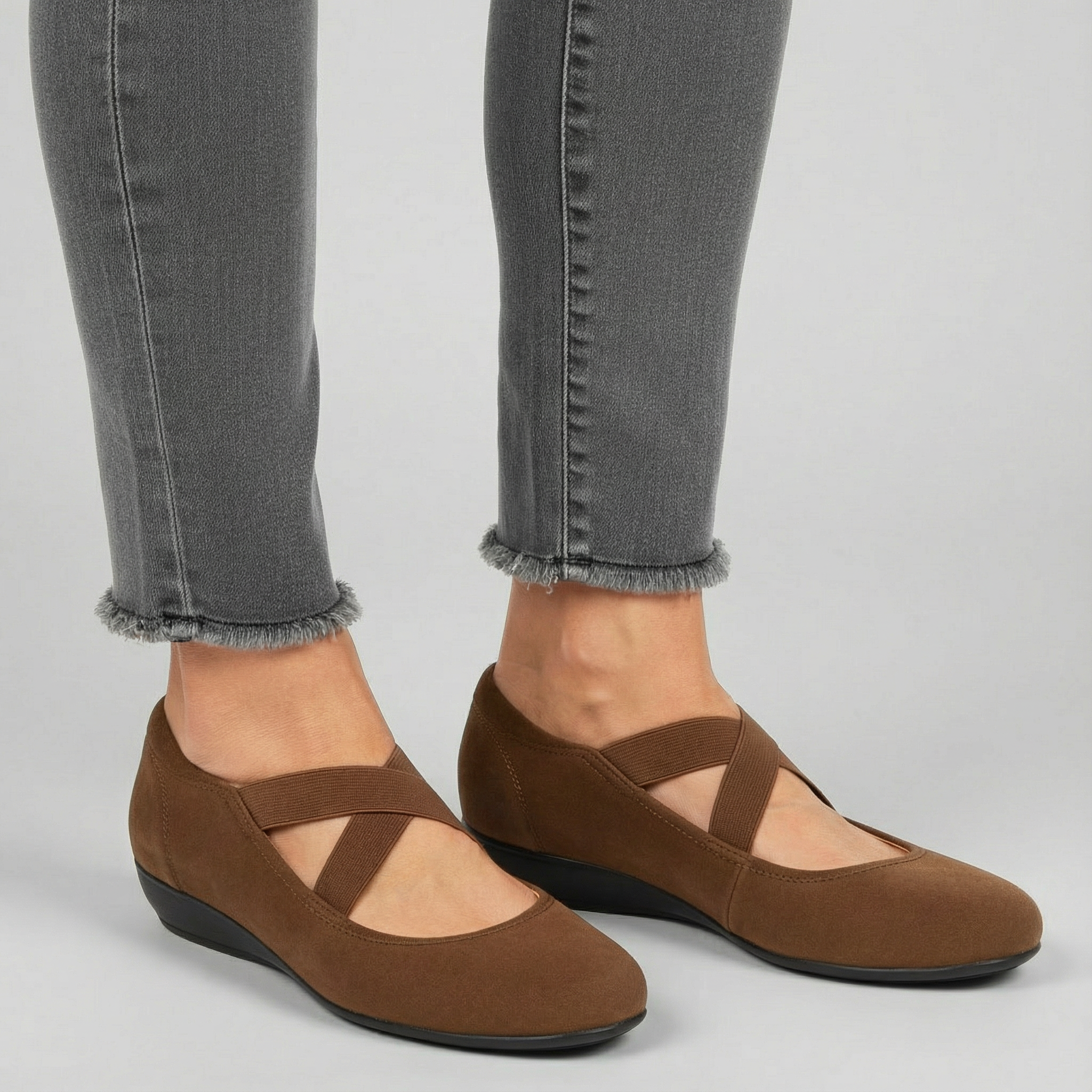 Monique™ | Comfy Closed Wedge Slip-On Shoes