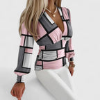 Loravine | Elegant V-Neck Top