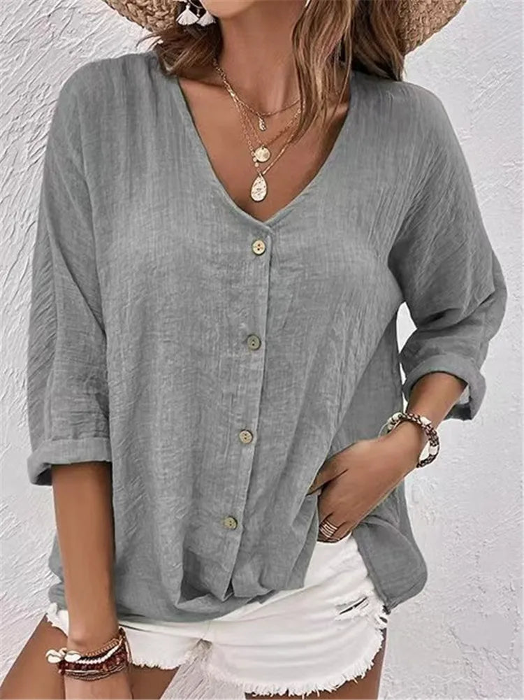Alana - Linen Shirt