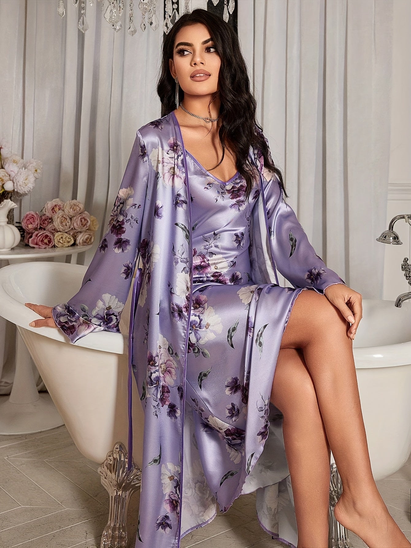 Kath | Floral Nightwear Set