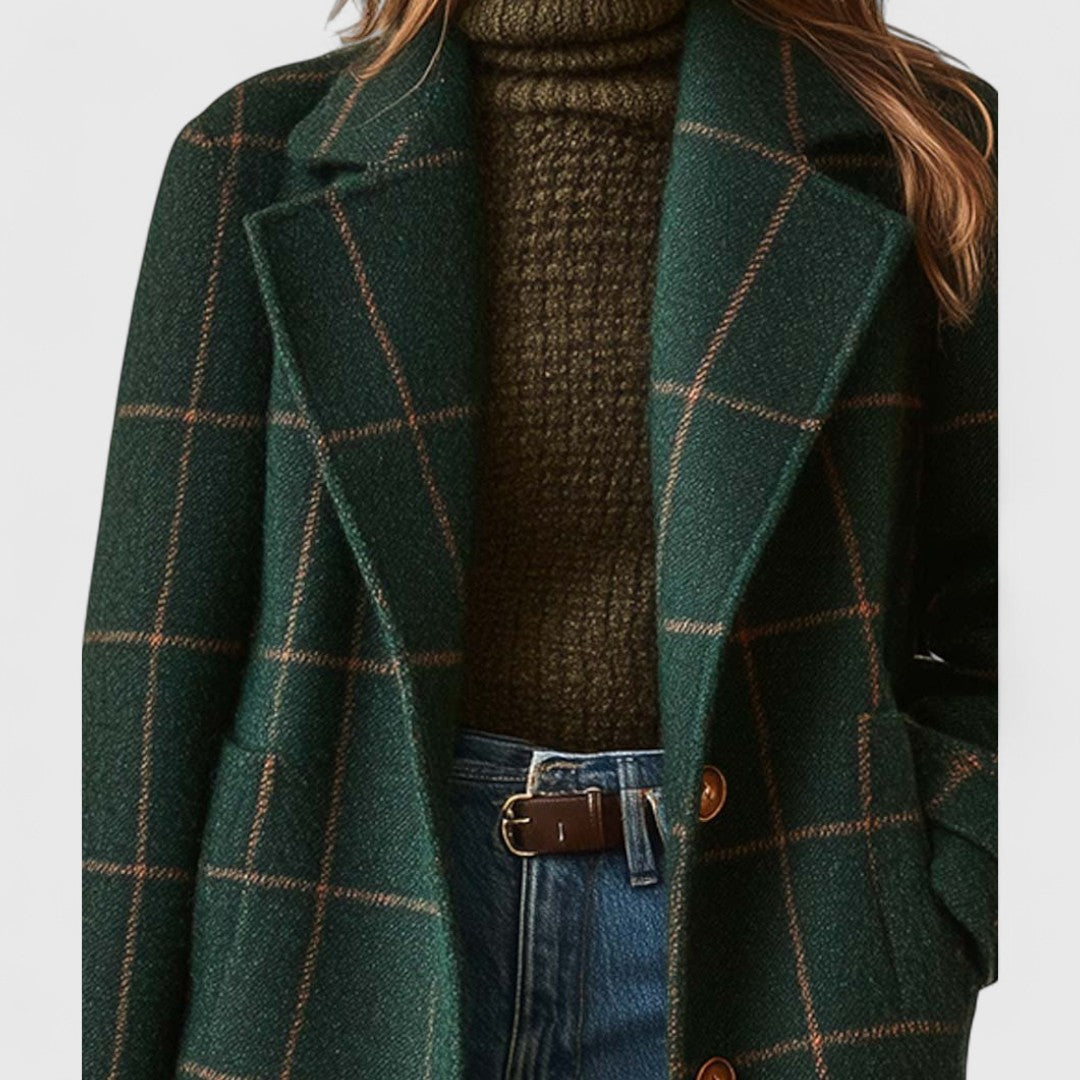 Fiona™ | Classic Check Coat