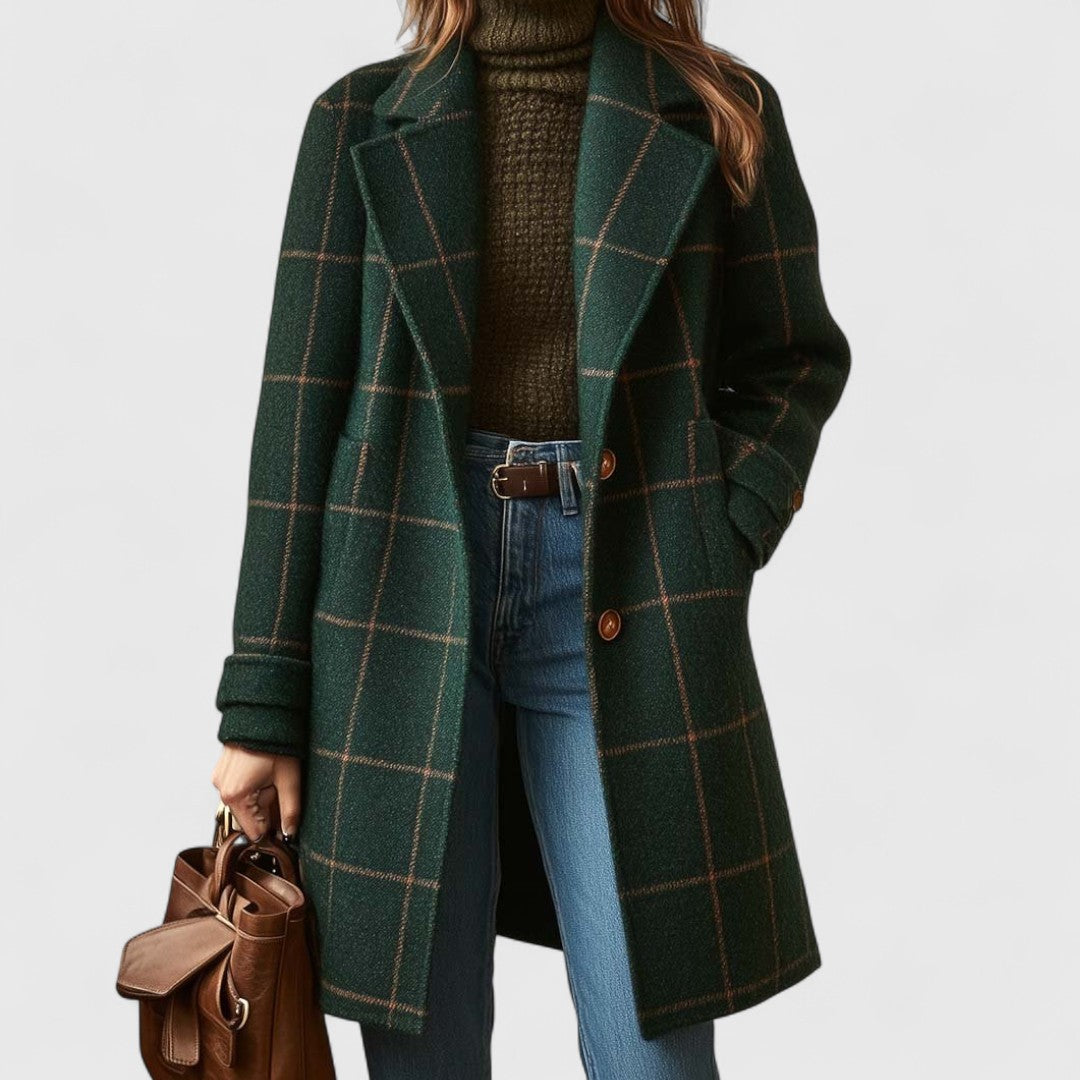 Fiona™ | Classic Check Coat