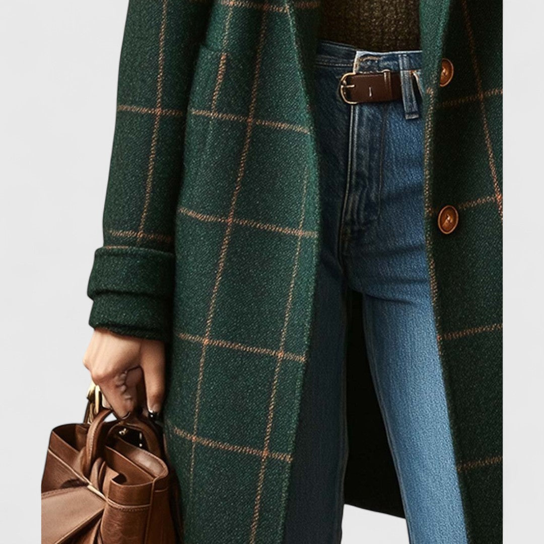 Fiona™ | Classic Check Coat